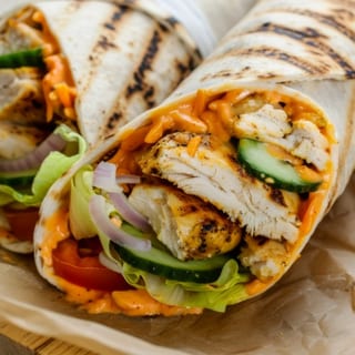 Roast Beef Wraps